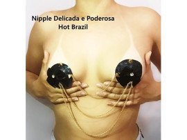Nipple Cover Delicada e Poderosa com Correntes - Hot Brasil
