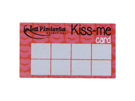 Raspadinha Kiss me Card Embalagem com 05 unidades - La Pimienta